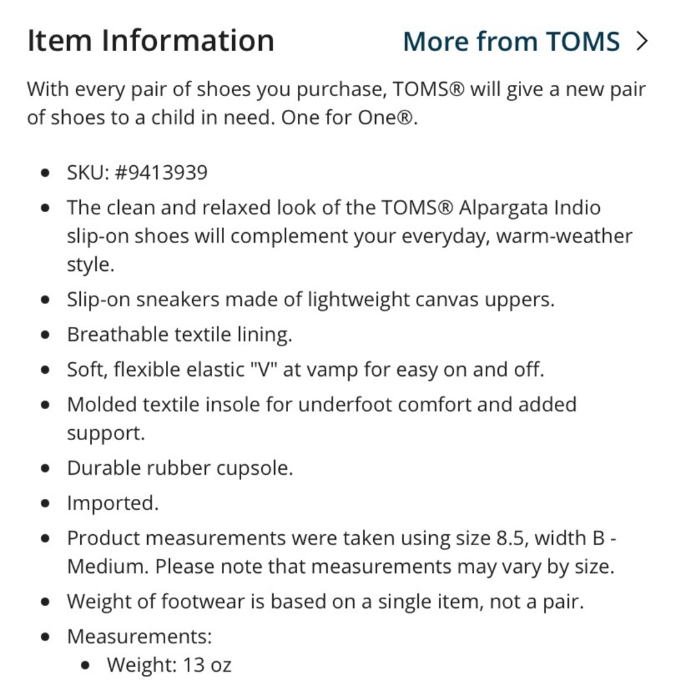 Toms Slip-on Shoes - Picture 12 of 15